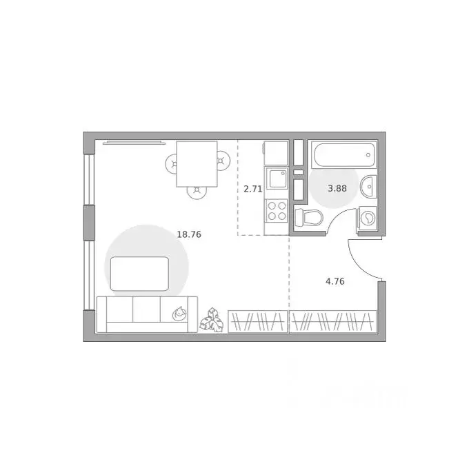 Студия Московская область, Красногорск городской округ, с. ... - Фото 1