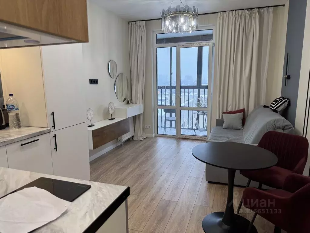 Студия Москва бул. Веласкеса, 5к5 (25.0 м) - Фото 1