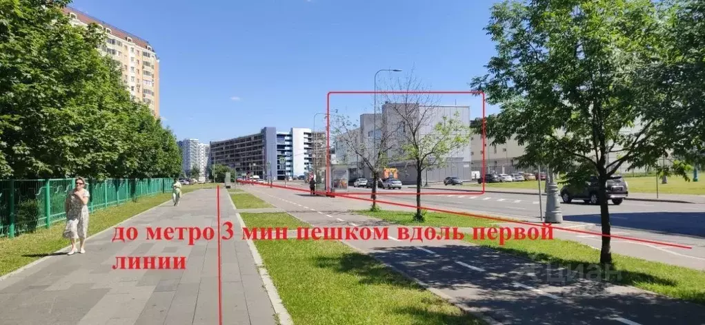 Помещение свободного назначения в Москва ул. Дмитриевского, 10 (2385 ... - Фото 1