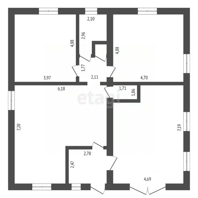 Дом в Амурская область, Благовещенский район, с. Чигири Комсомольская ... - Фото 2