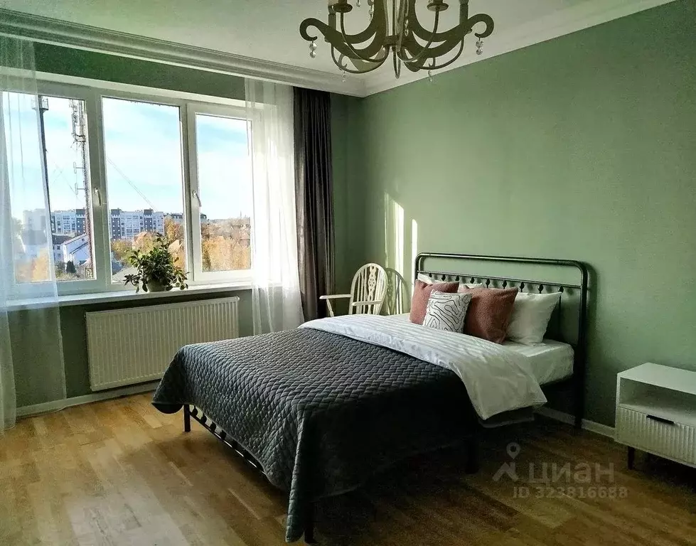 2-к кв. Калининградская область, Калининград Бассейная ул., 38 (65.0 ... - Фото 1