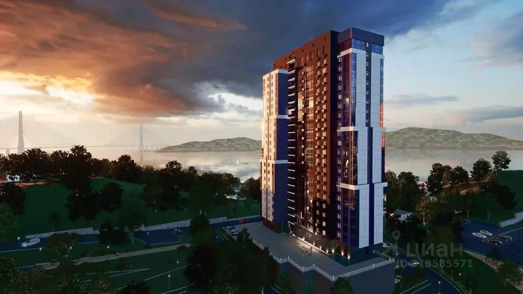 2-к кв. Приморский край, Владивосток ул. 2-я Поселковая (48.21 м) - Фото 2