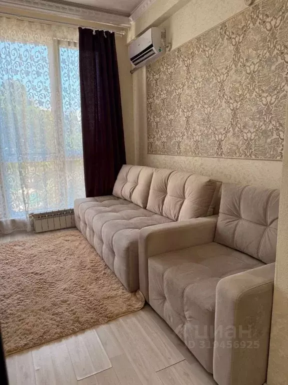 Студия Краснодарский край, Сочи Новый Сочи мкр, ул. Санаторная (30.0 ... - Фото 1