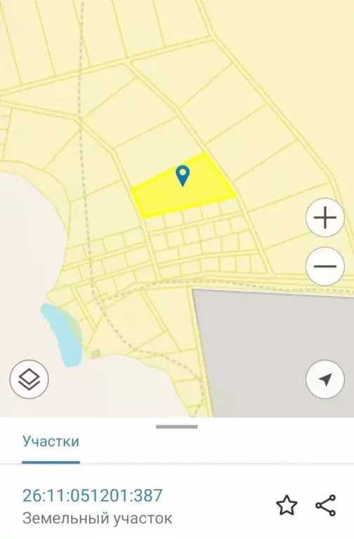 Участок в Ставропольский край, Шпаковский муниципальный округ  (10.0 ... - Фото 1