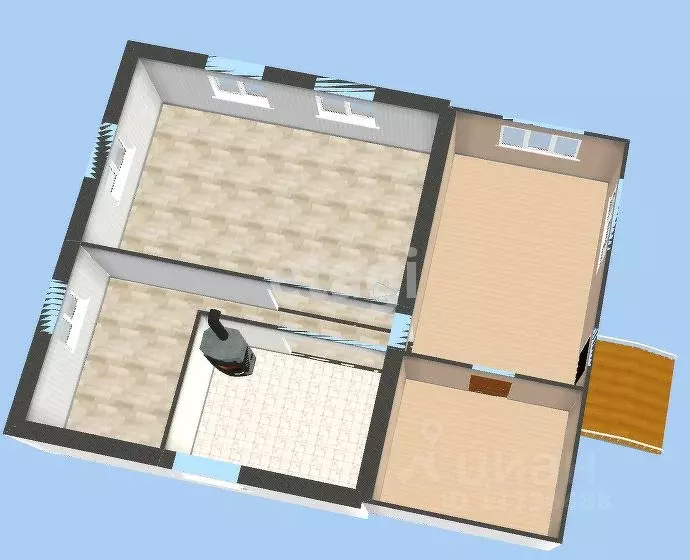 Дом в Амурская область, Белогорский муниципальный округ, с. ... - Фото 2