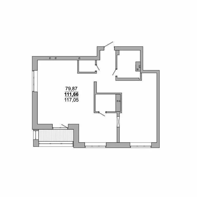 3-комнатная квартира: Новосибирск, улица Сеченова, 13 (117.05 м) - Фото 0