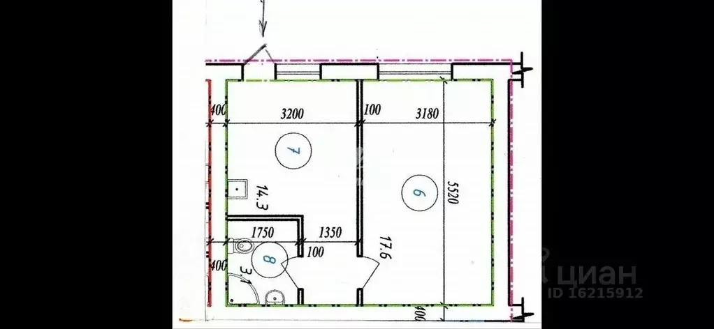 1-к кв. Крым, Ялта ул. Рабочая, 21 (35.0 м) - Фото 2