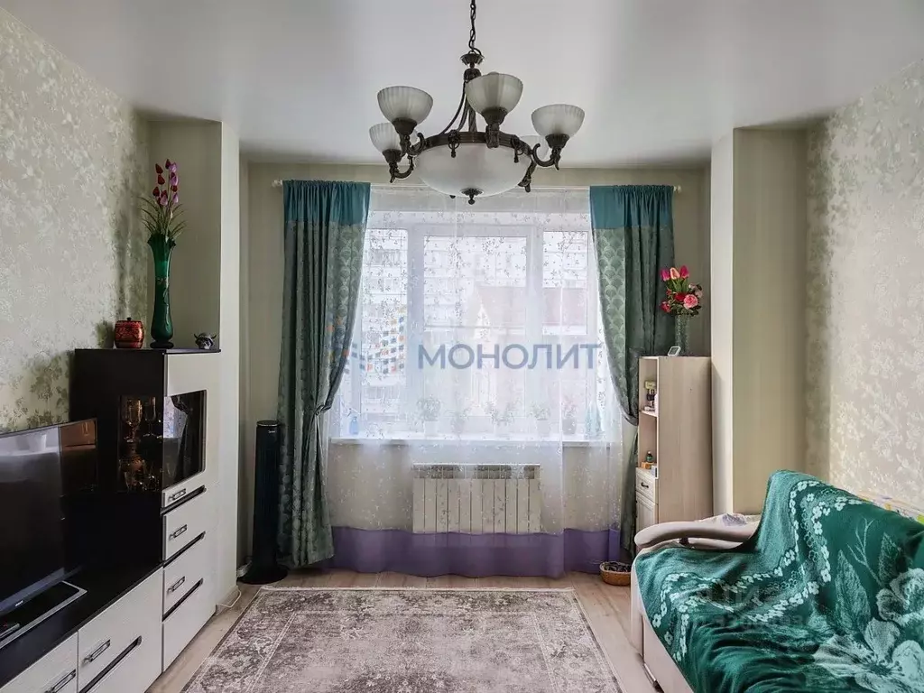 1-к кв. Нижегородская область, Нижний Новгород Агрономическая ул., ... - Фото 1