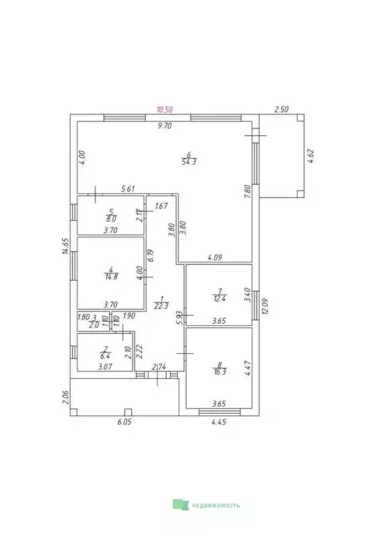 Дом в Михайловск, улица Бориса Стругацкого (140 м) - Фото 1