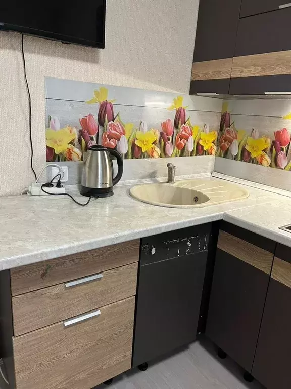 1-к. квартира, 40 м, 7/17 эт. - Фото 1