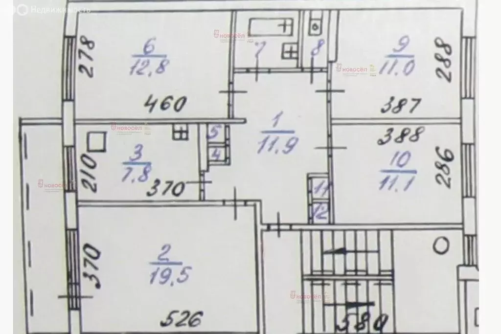 4-комнатная квартира: Екатеринбург, улица 8 Марта, 189к4 (77 м) - Фото 0