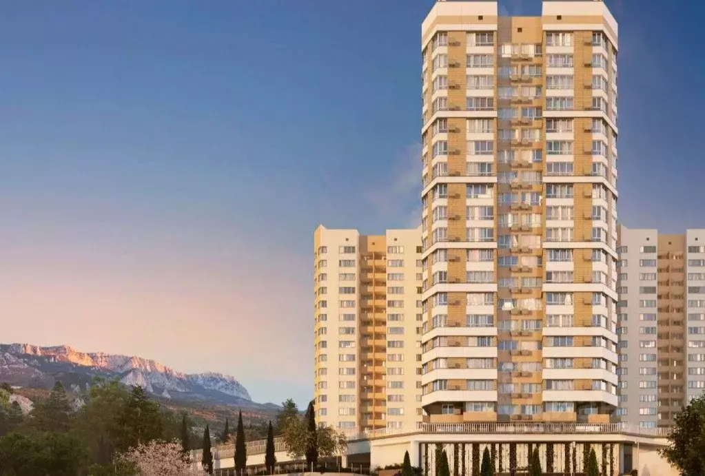 1-к кв. Крым, Ялта ул. Кирова, 138 (37.41 м) - Фото 1