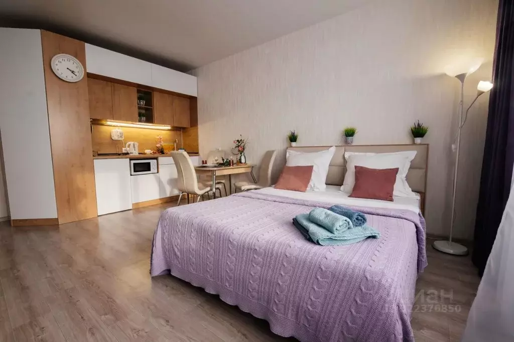 1-к кв. Алтайский край, Барнаул Северный Власихинский проезд, 98 (33.0 ... - Фото 1