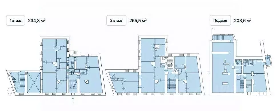 Помещение свободного назначения в Москва Лефортовский пер., 12/50С2 ... - Фото 2