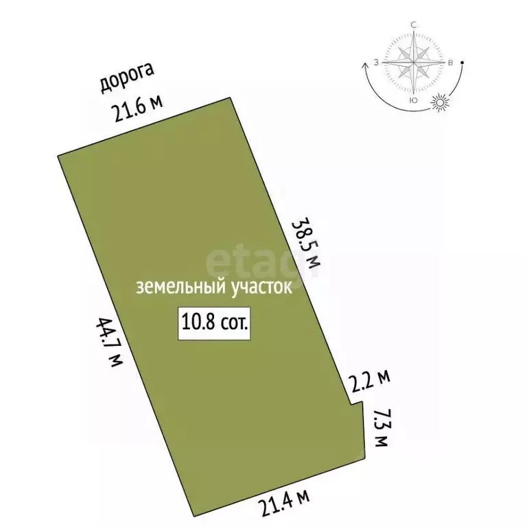 Участок в Ростовская область, Багаевский район, Манычская ст-ца ул. ... - Фото 2