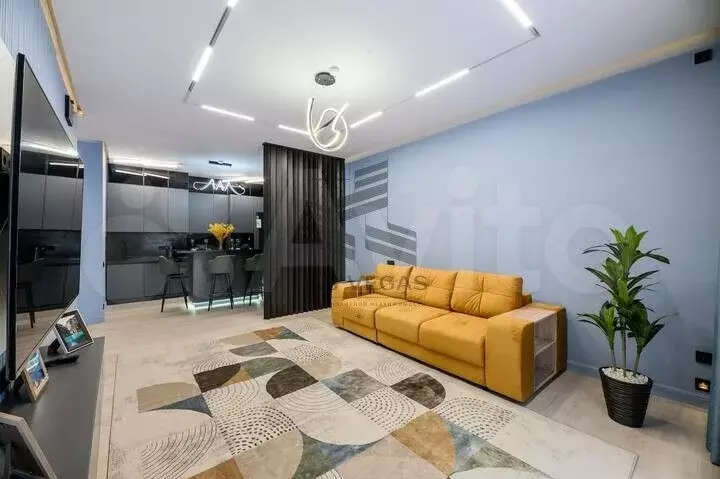 2-к. квартира, 70 м, 6/8 эт. - Фото 1
