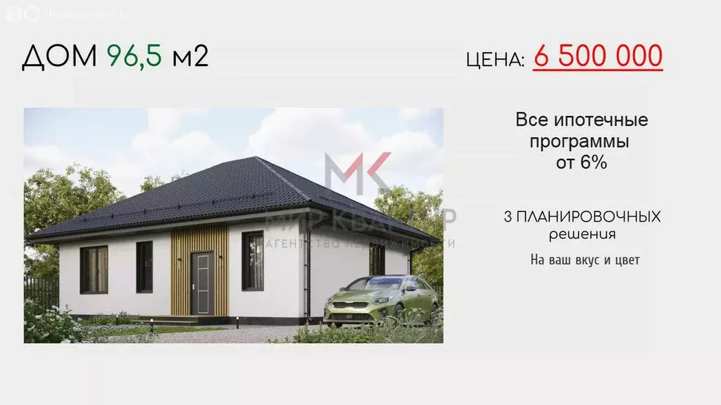 Дом в Республика Хакасия, Абакан (96.5 м) - Фото 1