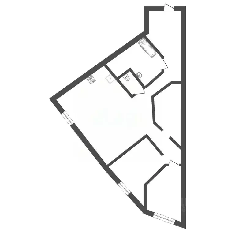 2-к кв. Тульская область, Тула просп. Ленина, 112Б (77.0 м) - Фото 2