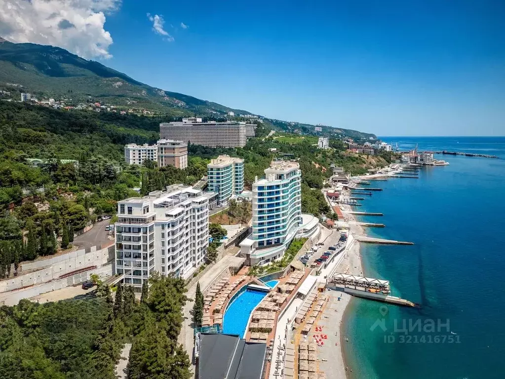 2-к кв. Крым, Ялта ул. Дражинского, 45А (49.7 м) - Фото 2