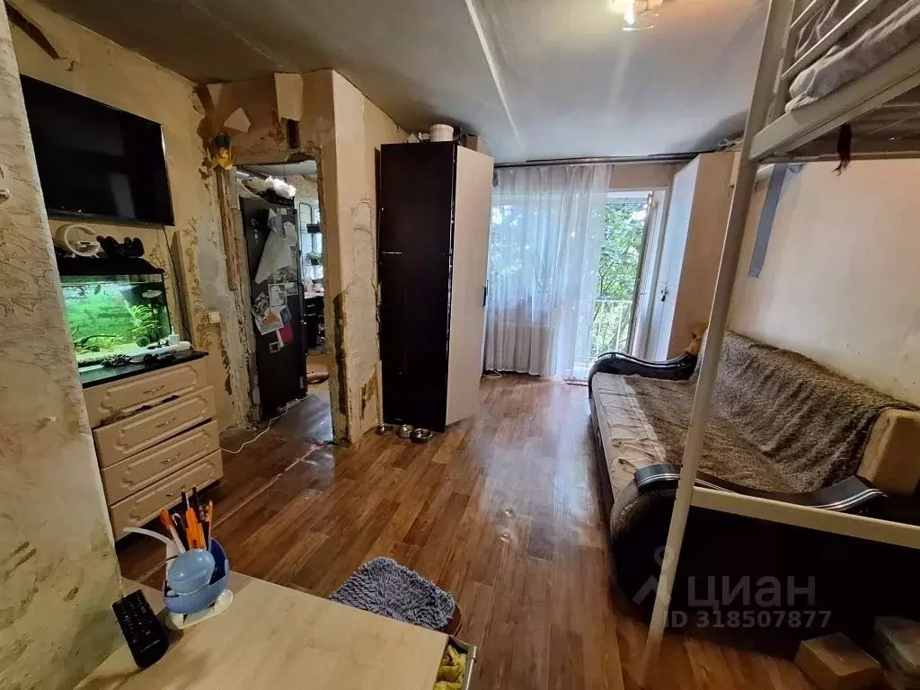 1-к кв. Нижегородская область, Нижний Новгород ул. Бекетова, 37 (31.3 ... - Фото 1