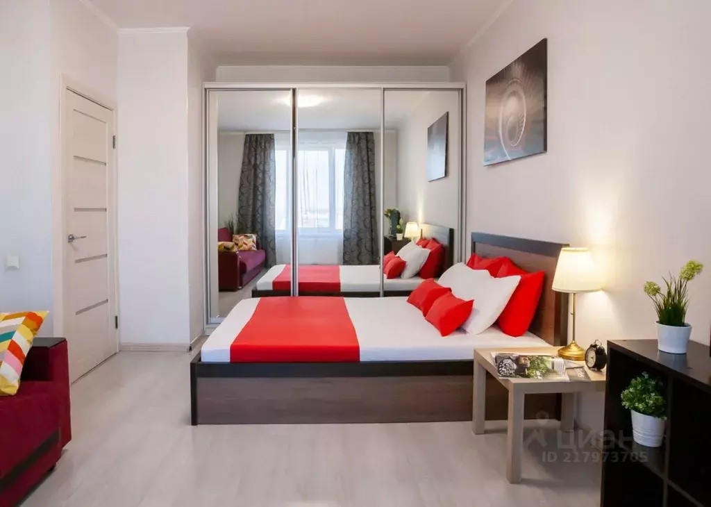 1-к кв. Башкортостан, Уфа ул. Энтузиастов, 16 (45.0 м) - Фото 1