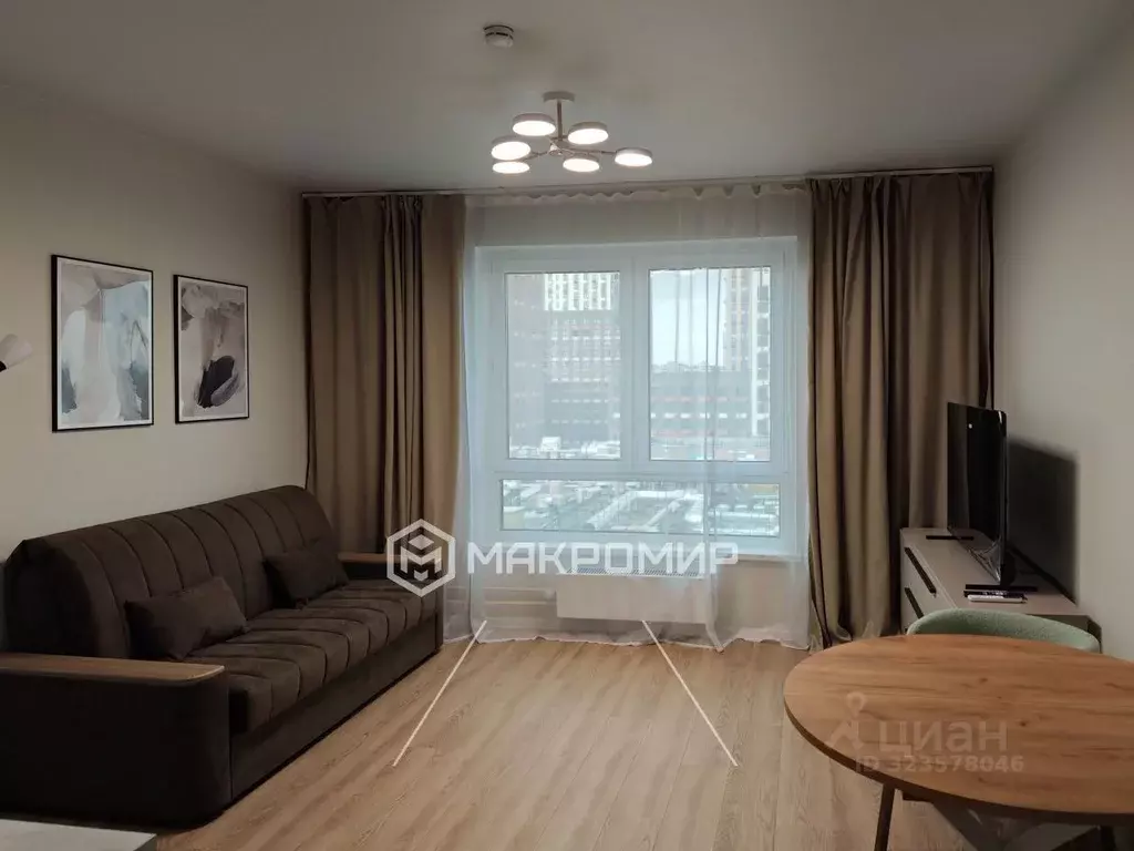 Студия Москва 1-й Грайвороновский проезд, 3Ак2 (23.3 м) - Фото 1