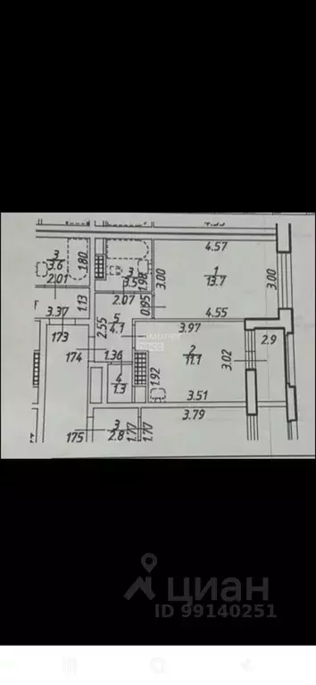 1-к кв. Санкт-Петербург Планерная ул., 97к1 (33.7 м) - Фото 2