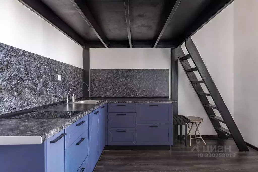 Студия Санкт-Петербург Кубинская ул., 82к3с1 (21.5 м) - Фото 1