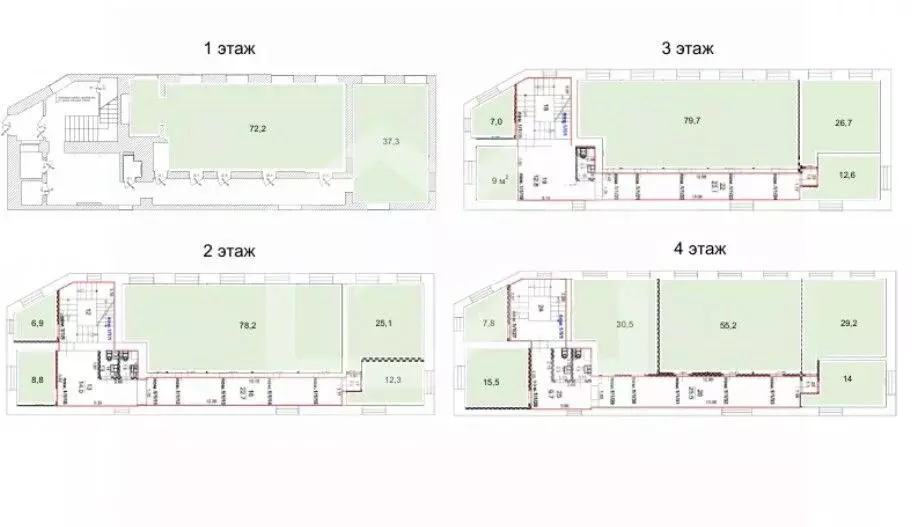 Помещение свободного назначения в Москва Бутырская ул., 76С4 (695 м) - Фото 2