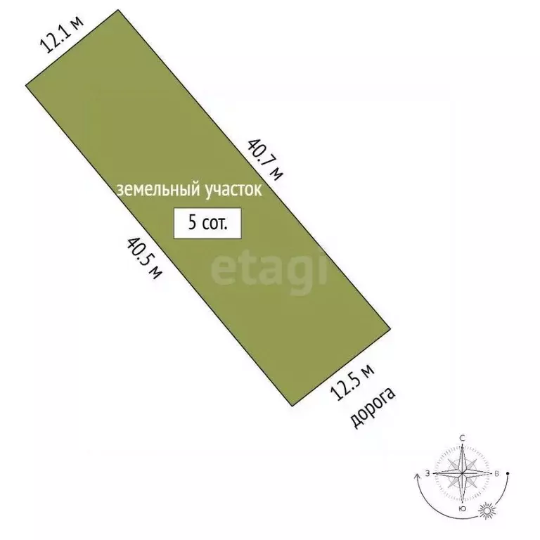 Участок в Ленинградская область, Всеволожское городское поселение, ... - Фото 1