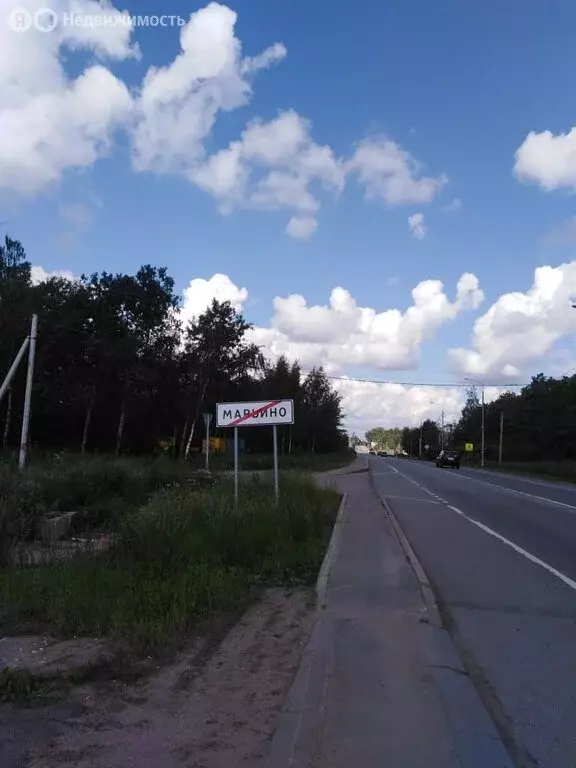 Участок в деревня Марьино, Лесная улица (13 м) - Фото 2