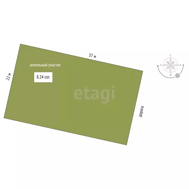 Участок в Ростовская область, Аксайский район, Щепкинское с/пос, пос. ... - Фото 2