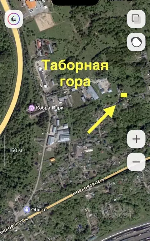 Участок в Смоленская область, Смоленск пос. Таборная Гора, ул. ... - Фото 0
