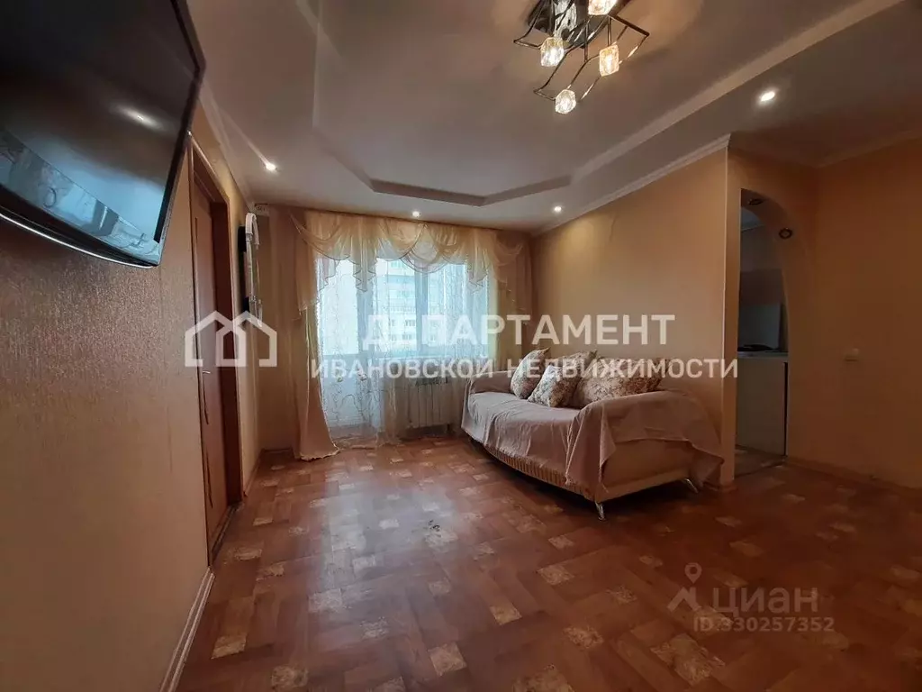 2-к кв. Ивановская область, Иваново Ташкентская ул., 87 (43.5 м) - Фото 2