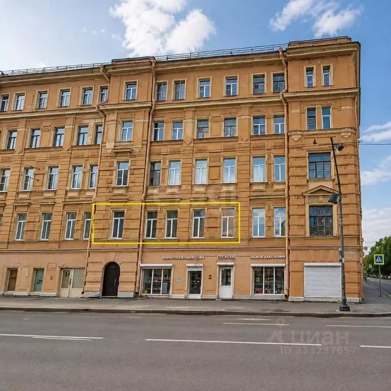 4-к кв. Санкт-Петербург просп. Обуховской обороны, 107 (105.1 м) - Фото 2