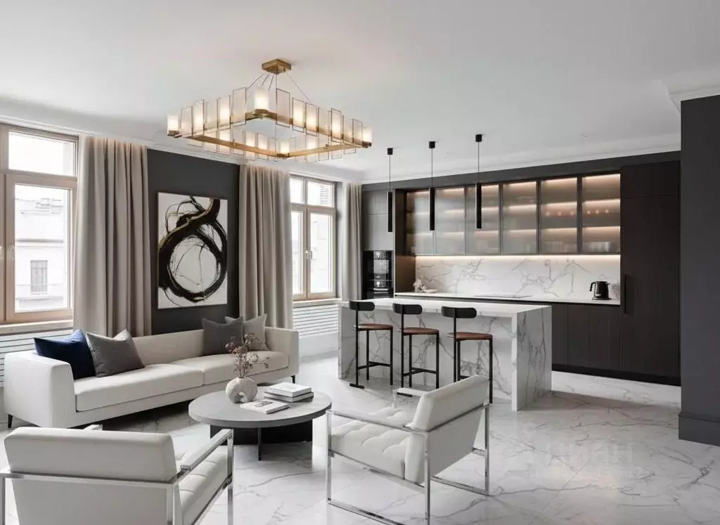 4-к кв. Санкт-Петербург Петровский просп., 2с2 (160.0 м) - Фото 0