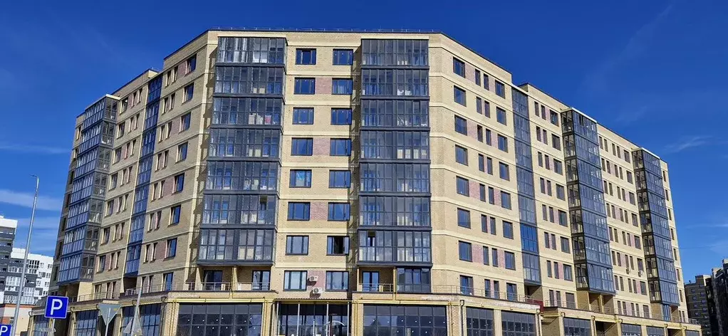 1-к. квартира, 36 м, 8/9 эт. - Фото 1
