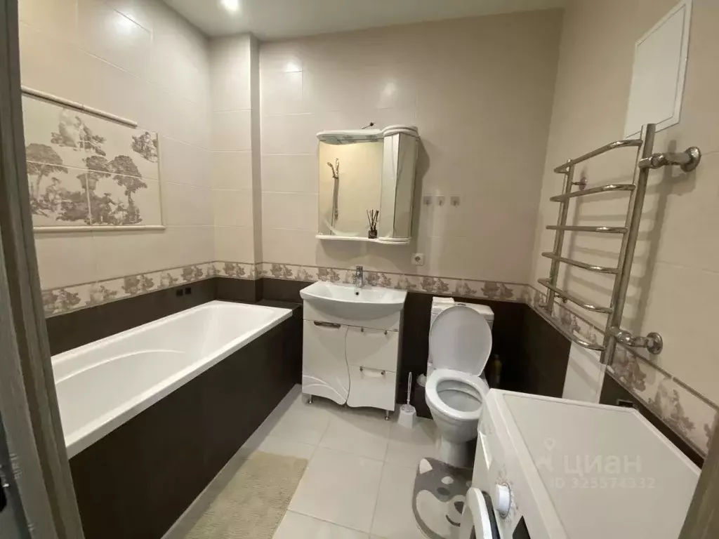 1-к кв. Ростовская область, Ростов-на-Дону ул. Еременко, 100/70 (37.0 ... - Фото 2