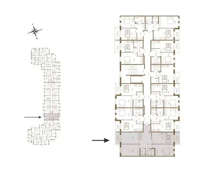 3-комнатная квартира: Сертолово, Златоглавая улица, 2к2 (85.44 м) - Фото 2