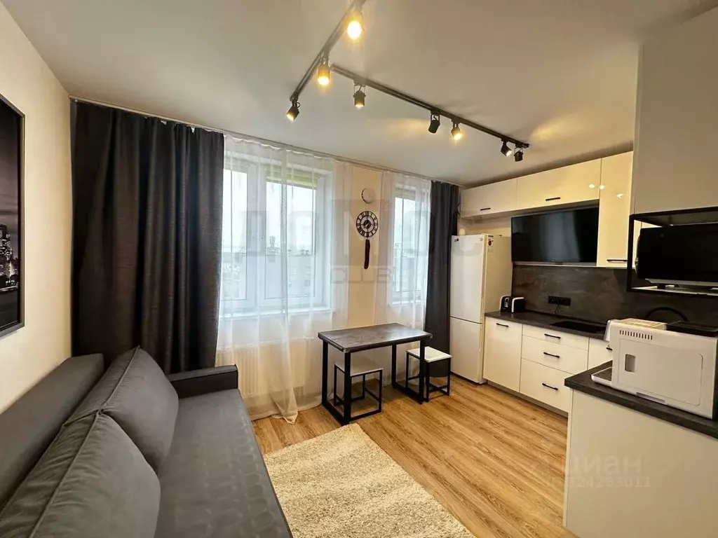 Студия Свердловская область, Екатеринбург ул. Рябинина, 47 (24.3 м) - Фото 1