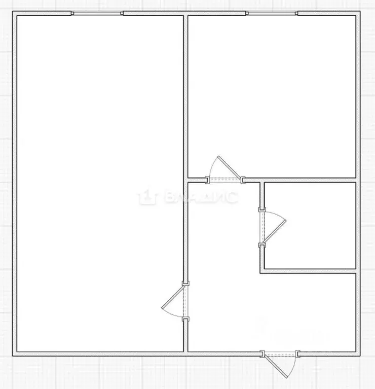 2-к кв. Пензенская область, Пенза Ударная ул., 40 (46.0 м) - Фото 2