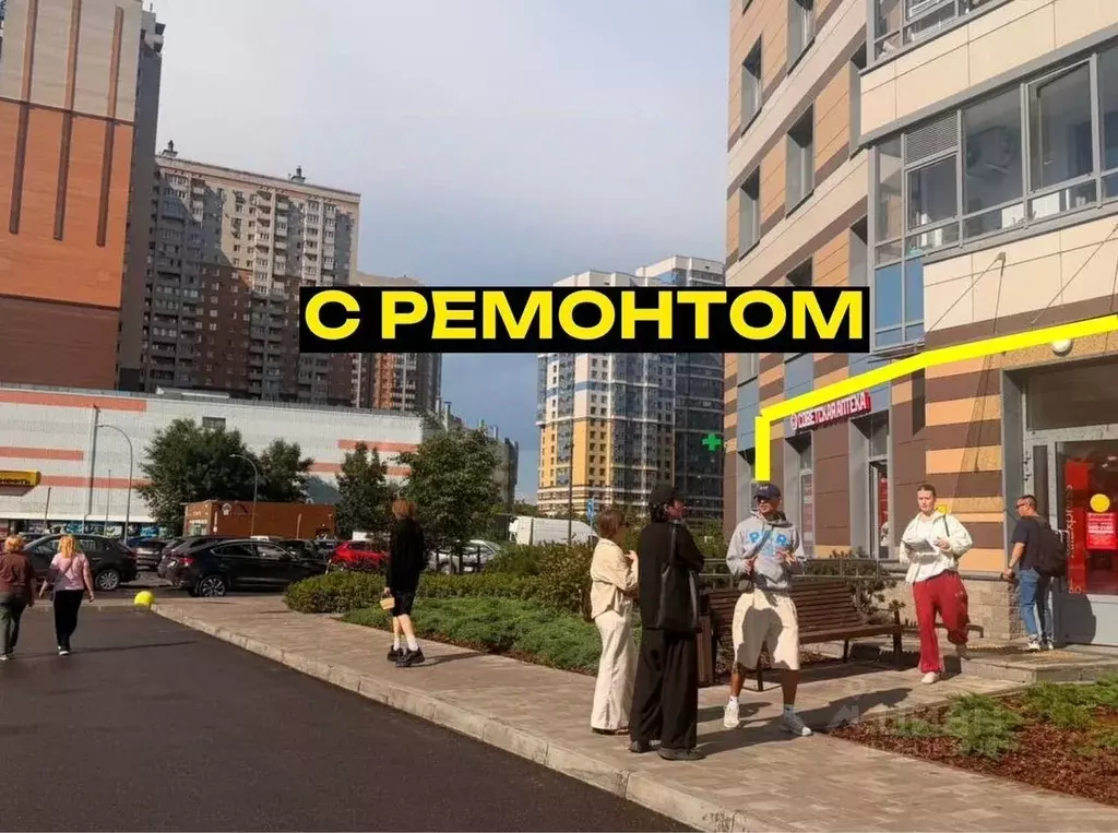 Помещение свободного назначения в Санкт-Петербург Коломяжский просп., ... - Фото 1