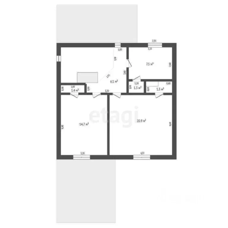 Дом в Кемеровская область, Полысаево г. Ленинск-Кузнецкий ... - Фото 2