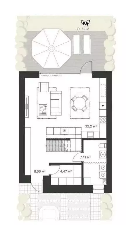 Дом в село Ленино, Первая улица (122.4 м) - Фото 2