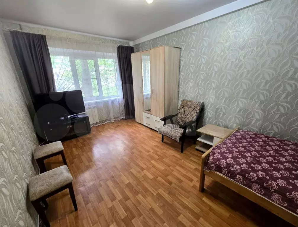 1-к. квартира, 32 м, 1/5 эт. - Фото 0