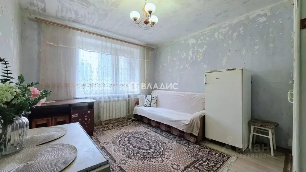 Комната Липецкая область, Липецк 15-й мкр, 1/2 (13.0 м) - Фото 1