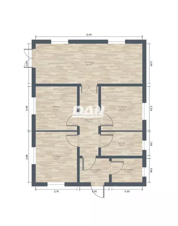 Коттедж в Челябинская область, Красноармейский муниципальный округ, д. ... - Фото 2