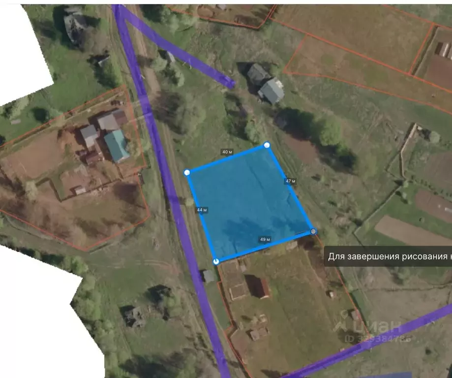 Участок в Пермский край, Ильинский муниципальный округ, д. Москвина ... - Фото 2