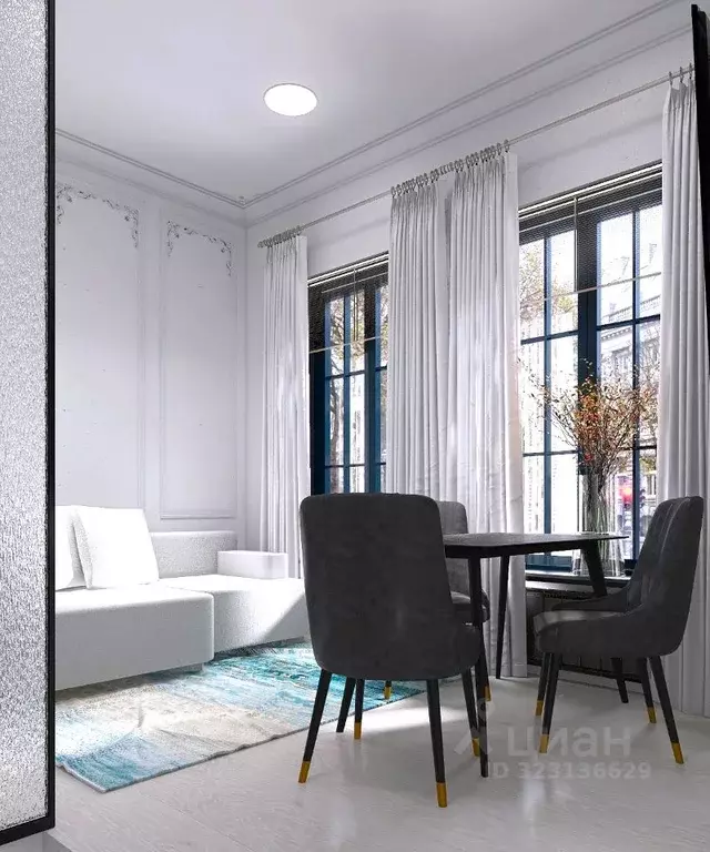 3-к кв. Тверская область, Тверь Трехсвятская ул., 29 (57.0 м) - Фото 1