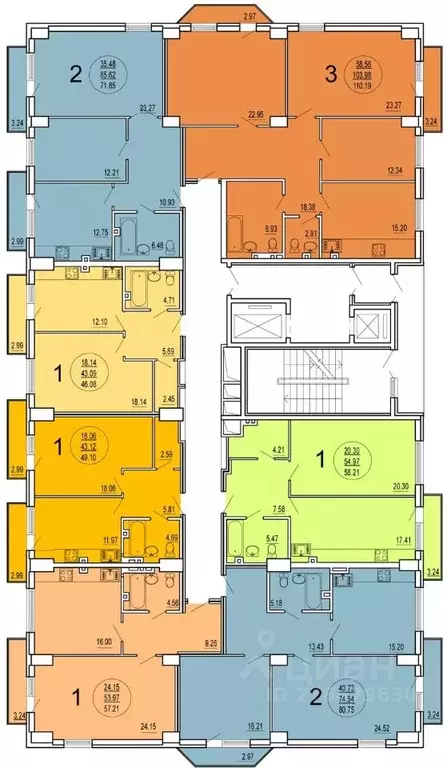 1-к кв. Самарская область, Самара ул. Буянова, 120 (50.9 м) - Фото 1